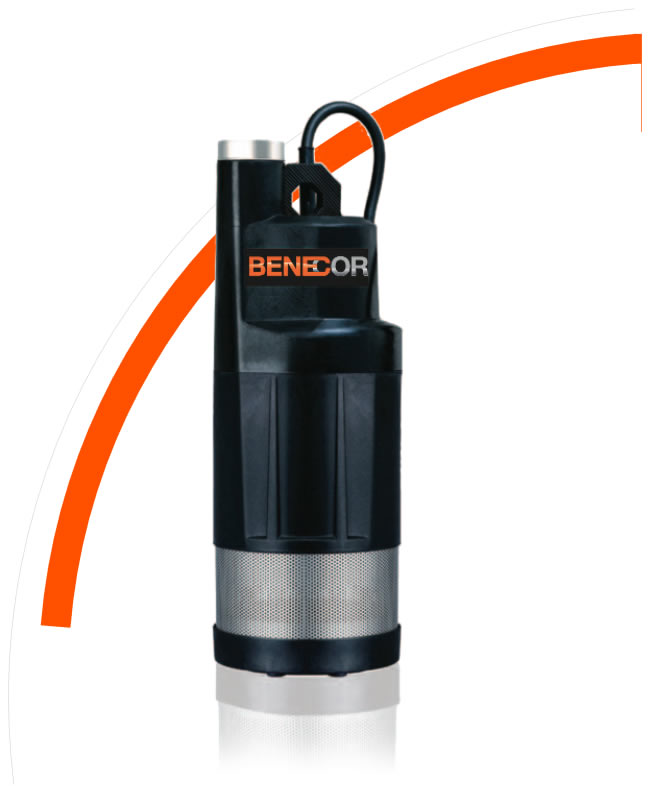 SS34 Benecor 3/4hp DEF Submersible Pump w/ - (3) Impeller Pump - Installs in Fixed Horixzontal or Vertical Position