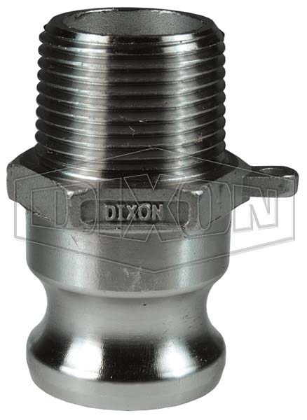 2 Socket x 1 Plug Dixon 2010-DA-SS Stainless Steel 316 Cam and Groove Reducing Hose Fitting