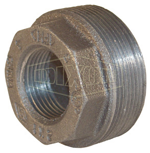 Dixon KHN441 King Plated Steel Shank/Water Fitting for One Clamp 1/2 NPT Male x 1/2 Hose ID Barbed Hex Nipple
