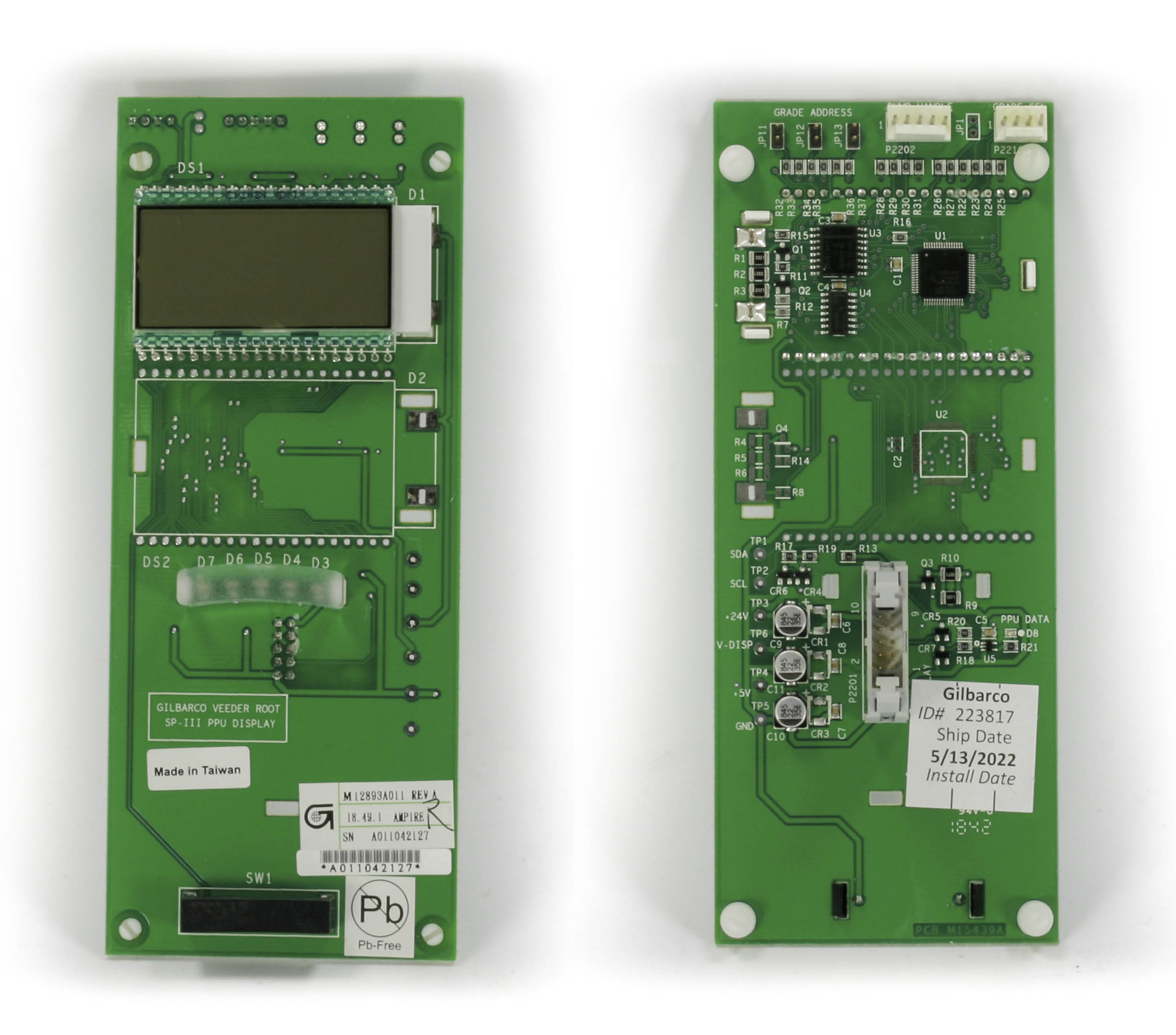 Gilbarco Advantage PPU Display Board T18699-g2 MC Rev C for sale online 