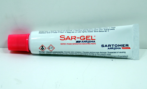 Sar-Gel 1 oz 12 PACK Water and Water/Alcohol Indicating Paste